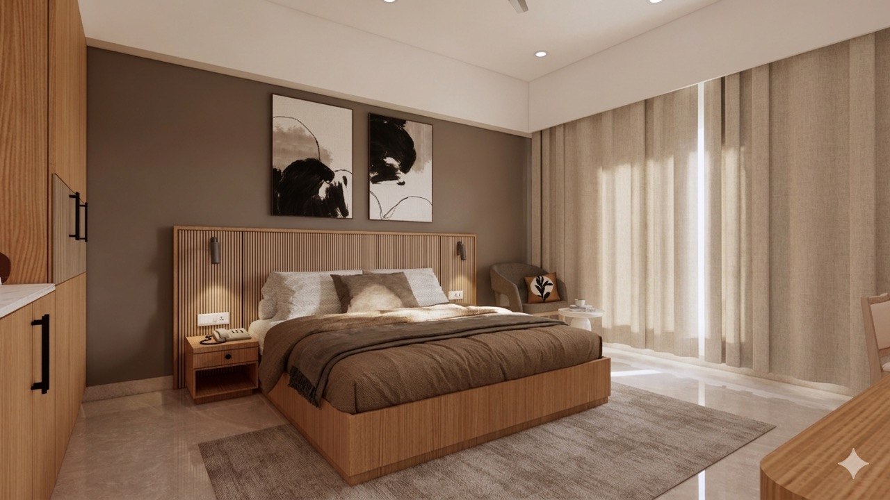Swastik Resort Master Bedroom Suite